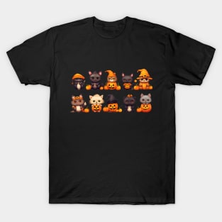 Little Halloween Animals 01 T-Shirt